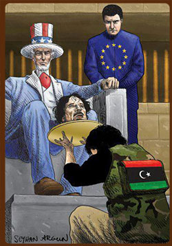 Gaddafi Served up to Imperialism by traitors