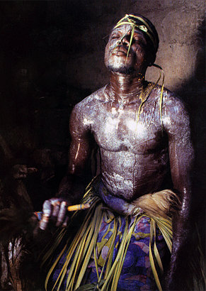Voodoo ceremony in Africa