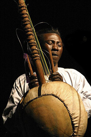 African Kora Player