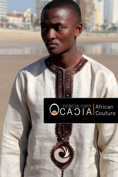 Sankofa African clothes embroidery and Adinkra Symbol. www.ocacia.com