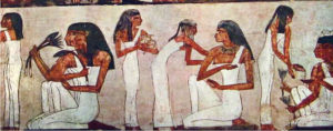 Linen was first used in Ancient Egypt